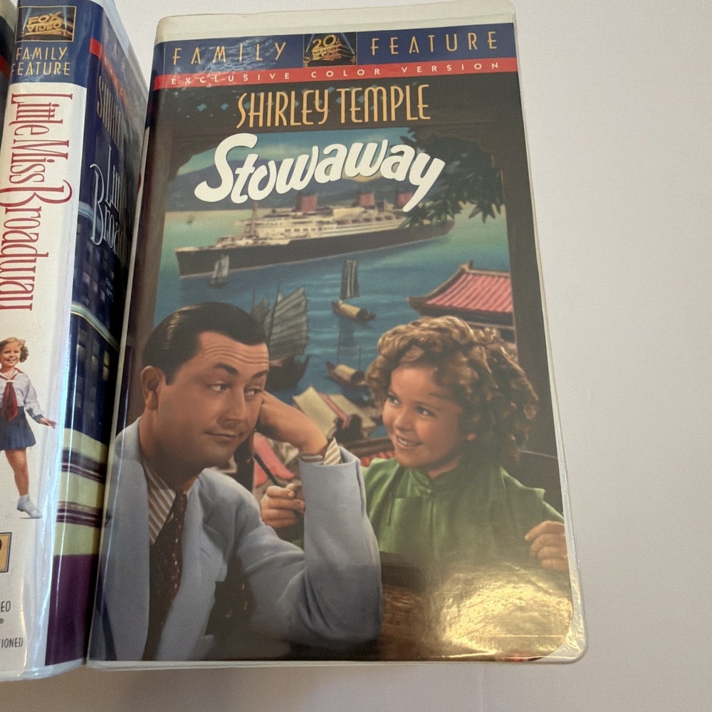 Shirley Temple VHS Movies All Mixed Family Feature Collection Lot of 11 - Picture 8 of 15